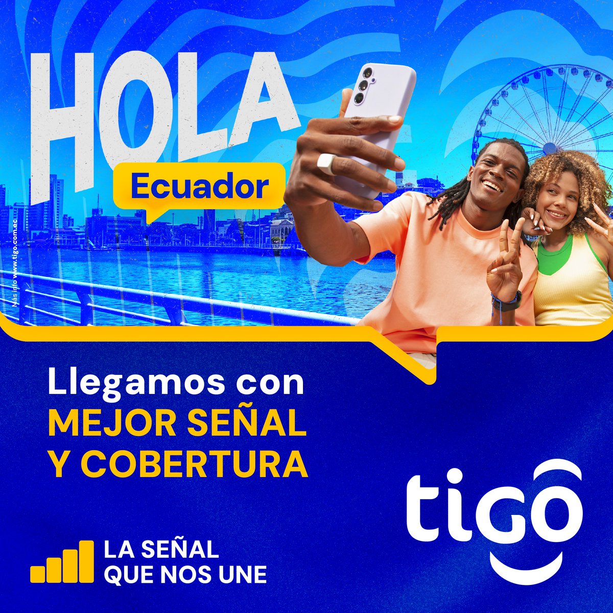 tigoec_'s tweet photo. ¡Llegó Tigo a Ecuador! Estamos listos para conectarte con lo que amas con mejor señal y cobertura