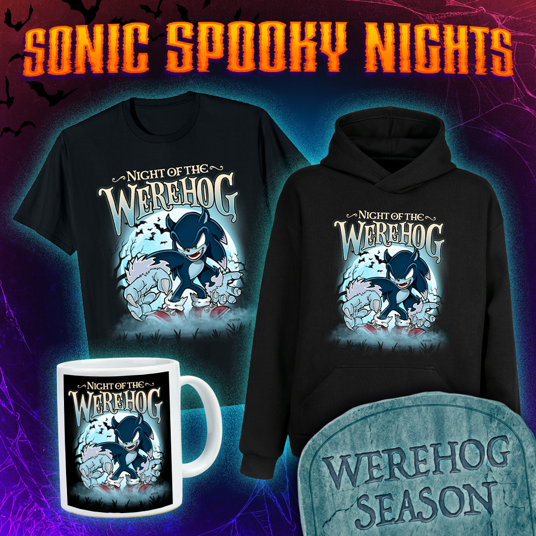 sonic_hedgehog's tweet photo. The night has arrived. 🌙

Get into the spooky season with new Sonic Halloween designs featuring your favorite characters and just the right amount of fright. 🖤🎃

Shop the collection: https://t.co/fIrZbYK8pV https://t.co/gSpT0hg0ns