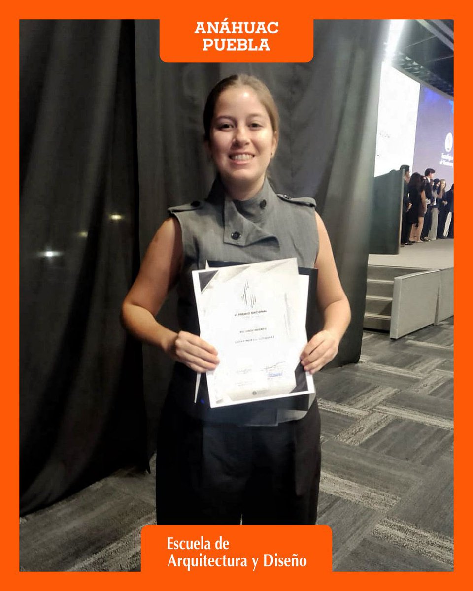 pueblaglobal_'s tweet photo. 🏛️ Sarah Morell Gutiérrez, alumna de Arquitectura de la @UAnahuacPuebla, fue reconocida en el VI Premio Nacional de Arquitectura, dedicado al arquitecto mexicano Alberto Kalach.
https://t.co/Trsxu7QPIg https://t.co/iOfgvsCvYi