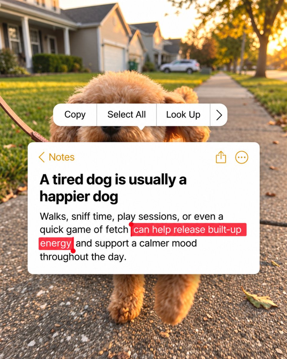 threadcbd's tweet photo. Calmer dog days can start with simple habits.

Regular walks, playtime, mental stimulation, consistent routines, and thoughtful wellness support can all play a role in everyday pet care.

Save this for later.

#threadcbd #dogwellness #petcare #dogparents https://t.co/r1SdK2yGzT