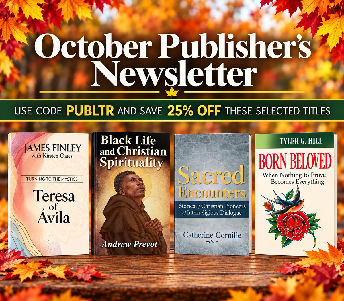 OrbisBooks's tweet photo. What’s on Robert Ellsberg’s reading list this October? 📖 Read his latest newsletter and enjoy 25% OFF selected titles with code PUBLTR!

https://t.co/KwXNFETG58

#OrbisBooks @RobertEllsberg https://t.co/IvVNTgutVO