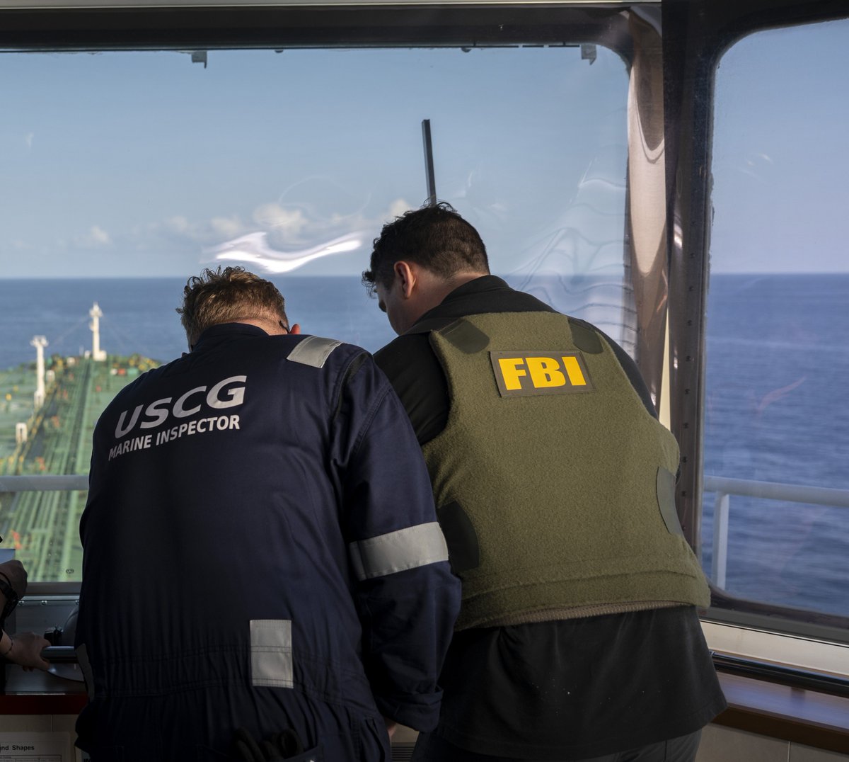 FBICyberDiv's tweet photo. Highly specialized FBI Cyber Action Team (CAT) operators and @USCG personnel conducted joint offshore boardings of two foreign-flagged commercial vessels in the Gulf of America. CAT is the FBI’s rapid-response fly team, capable of deploying across the globe within hours to respond to major cyber threats and attacks on critical services.

These boardings were conducted in August to ensure integrity of the vessel’s IT and OT systems following indications that both vessels’ networks had been compromised.

Commercial crews and shore-side staff were critical partners in helping to ensure the threats were mitigated. Currently, there are no reports of operational disruptions, vessel instability, physical danger to crews, or environmental impacts. 

The @FBI and the Coast Guard commend the extensive cooperation from the impacted vessels and continue to encourage maritime partners to request cyber assistance.