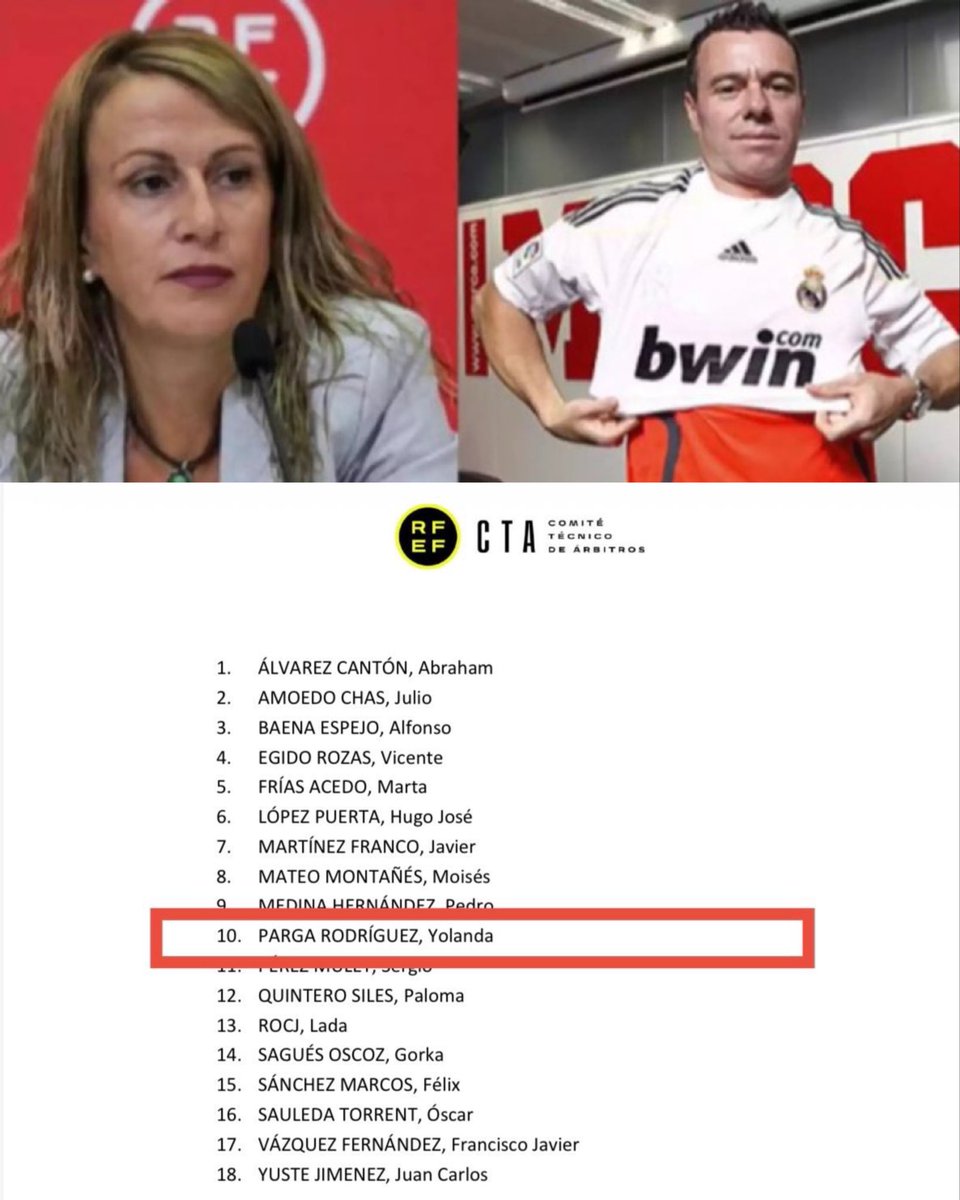 AxeelFCB's tweet photo. 17 años de Negreira:
-Barça: 9 ligas
-Madrid: 6 ligas

18 años de Plaza:
-Barça: 1 liga
-Madrid: 11 ligas

Yolanda Parga informadora del CTA, está casada con el delegado del RM, Megia Dávila.

En vez de hablar de Negreira, deberíamos hablar e investigar qué pasó en la era Plaza. https://t.co/2OTzgn4Zlw