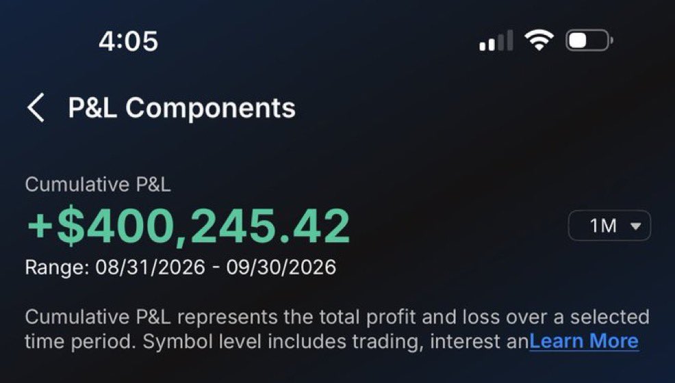 You know what.

I’m starting the October $1000 to $100,000 challenge.

Last time it took me about 13 days, will try to do it faster this time.

If you want to f