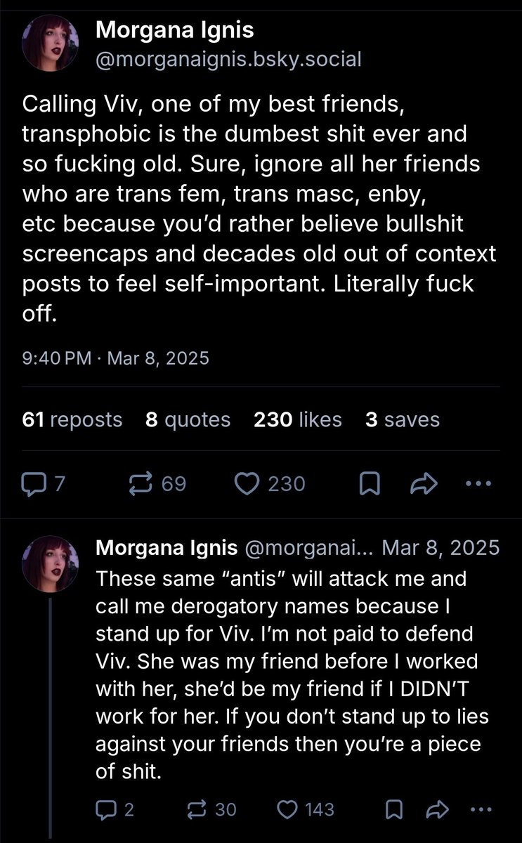 krantz_mir8621's tweet photo. Are you seriously mad cause you couldn't get away with shitting on Vivziepop? Especially about something that has been comfirmed to be false: https://t.co/OwhoAcq5Af
