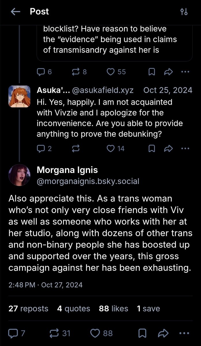 krantz_mir8621's tweet photo. Are you seriously mad cause you couldn't get away with shitting on Vivziepop? Especially about something that has been comfirmed to be false: https://t.co/OwhoAcq5Af