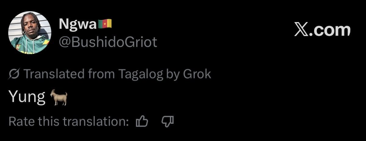 BushidoGriot's tweet photo. Didn’t realize I was writing in Tagalog lol https://t.co/CxUl7e3k9V