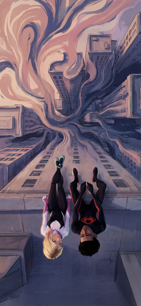 DJames947740's tweet photo. Miles//Gwen https://t.co/5vkubJUjwf