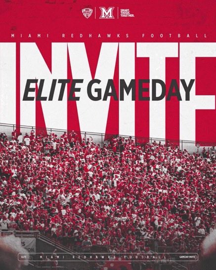 DuncanHoll_fb's tweet photo. Thanks to @MiamiOHFootball for the Game Day invite to see the Redhawks take on @OhioBobcats! I had a great time this summer at the Miami Academic Mega Camp, and I’m excited to get back to Oxford to experience the environment in Yager Stadium under the lights. Appreciate the invitation, can’t wait. Love and Honor! 🟥⬜️

@Martin_Miami_HC @coachbrechin @coachzeek_ @coachplum_
@coadykeller1 @drew15martin @brett_meyer2 @bmalbasa 
@thelinemanlab @AllenTrieu @adamgorney @Mark_Porter @On3 @247Sports @OhiosElite1 @Bryan_Ault @PrepRedzoneOH
