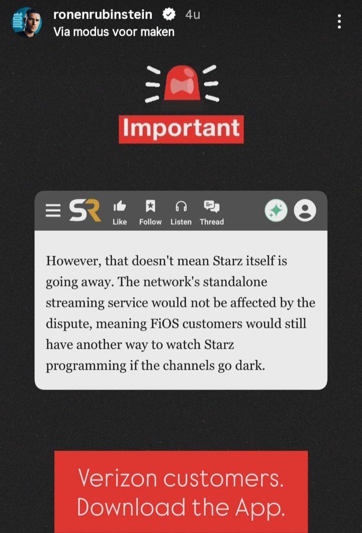 swatjude1's tweet photo. 🚨👇 #KeepSTARZ @Verizon 🚨
#SWATExiles #SWATFamily #STARZ https://t.co/Tz86Kdhejx