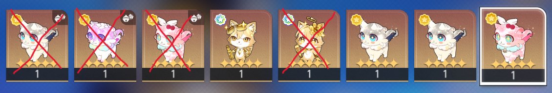 Helqiu's tweet photo. Have: 
- Wavecrest collector
- Krenabis collector
- Vigethos collector x2 

Looking for:
- Evaneix collector
- Kafkanon collector
- Firebright collector
- Sesame Paste collector

Im EU server!
#kittyfurb #chimera #honkaistarrail #hsr https://t.co/rKUOngHZeM