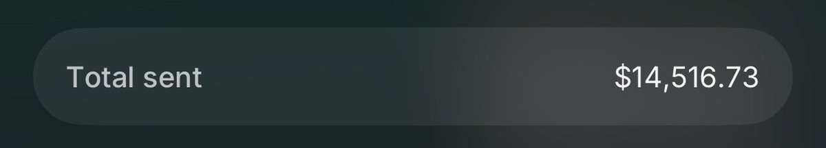 Sent2Daddy's tweet photo. what I made off revolut in the span of a year and it’s my least common payment method😂 https://t.co/tfeNoeWeA7