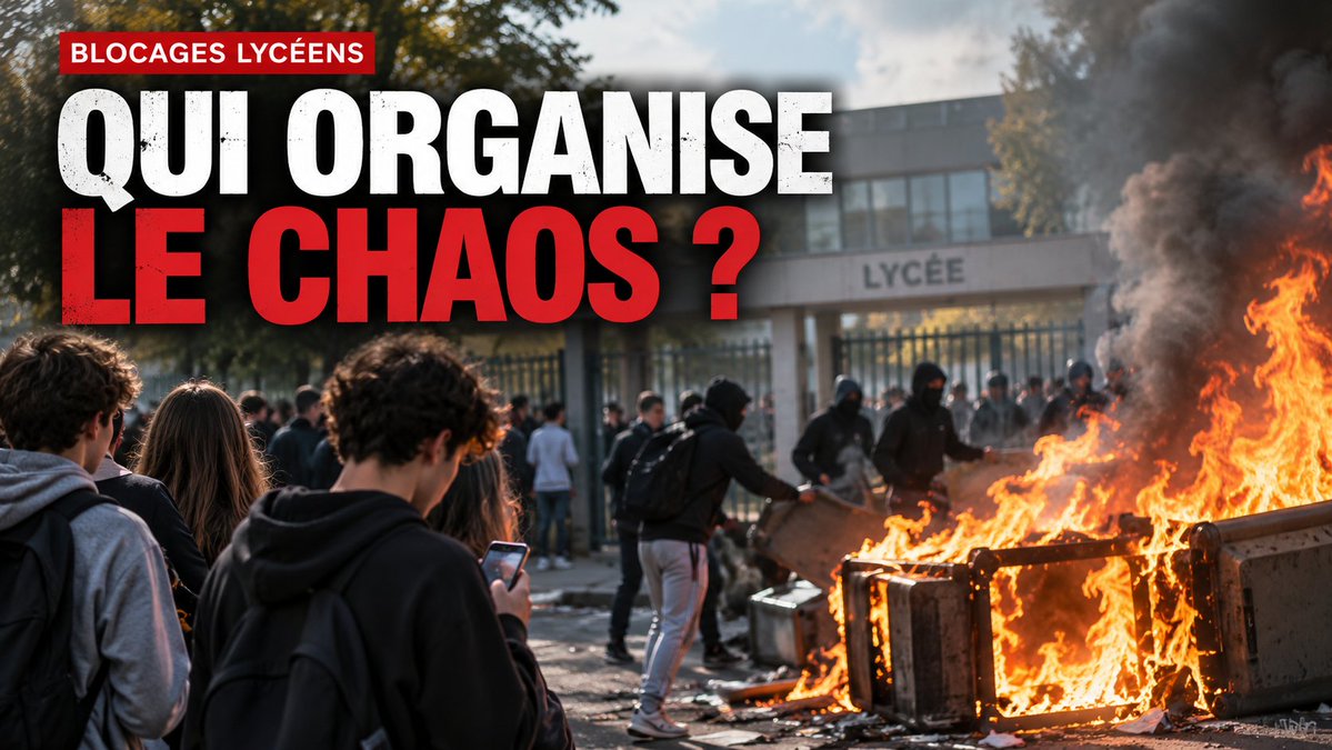 decoder_l's tweet photo. 1/10🧵 Derrière les blocages lycéens, qui organise le chaos ?

Comme beaucoup de parents, j’ai suivi avec inquiétude ce qui s’est passé aujourd’hui autour des lycées.

Mais le récit des jeunes présents sur place pose quelques questions. ⤵️ https://t.co/iFnjyEVQv8