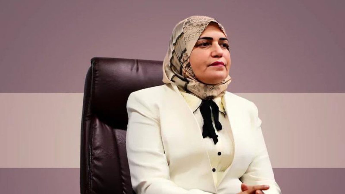 Milajoy's tweet photo. Taif Sami Mohammed Al Shakarchiis received a Woman of Courage award from the woke leftists. 

She is also an illegal alien on the FBI’s terror watchlist. 

Awards don't matter. 

Your citizenship status does. 

How you BEHAVE will living on American generosity does. 

Marco Rubio REVOKED her visa. 

She's GONNNNNNNNEEEEEEEE. 

She can promote terrorism from OUTSIDE America.