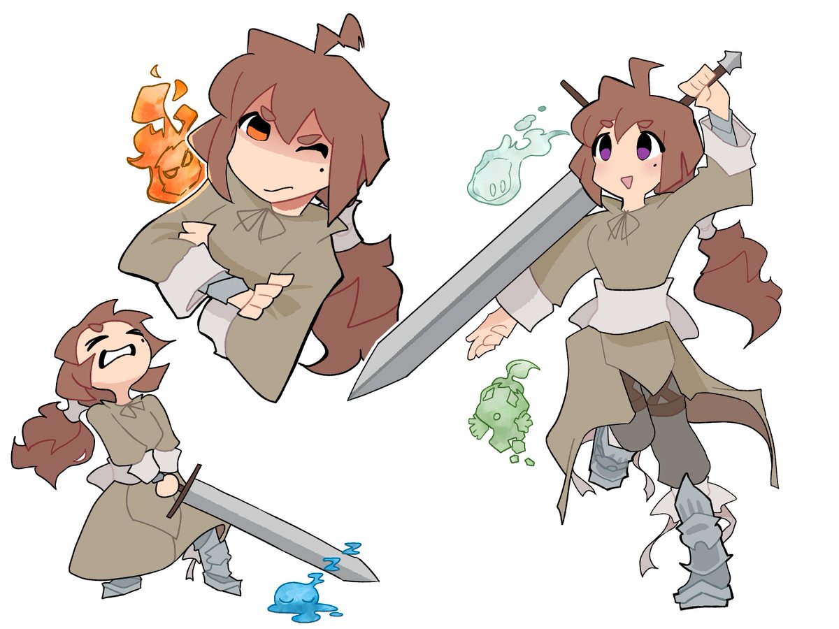 marthasjournal's tweet photo. big sword small lady https://t.co/GsD3hfKcEF