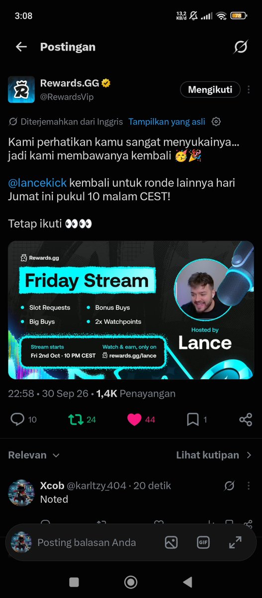 karltzy_404's tweet photo. @lancekick Already done 
Thanks you somuch sir 

0xD788CbbA28868Cd5674f1F8c69F1D29f6BC7AF8C https://t.co/1hTBrHQXeb