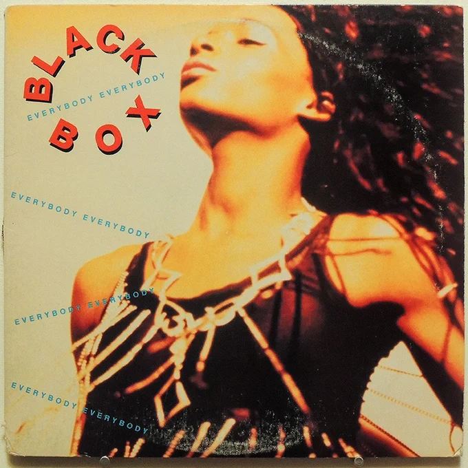 12-inch single cover photo Artist: Black Box Title: Everybody, Everybody #MarthaWash #ClassicHouse #ItaloHouse