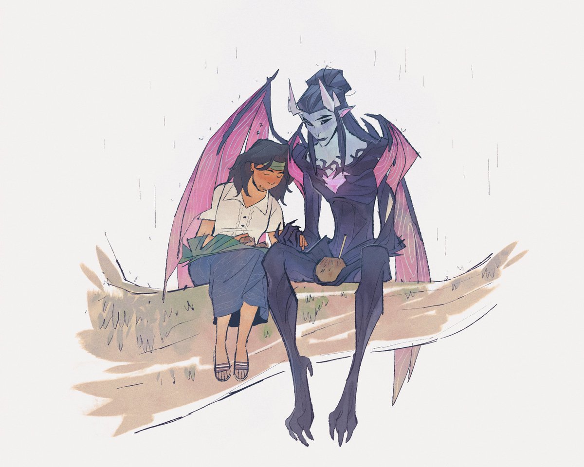 cronchybaguette's tweet photo. [forgotten memories]

what if lola and manang were close during lola's time in nakali?

#forgottenisland https://t.co/TXta56aG5m