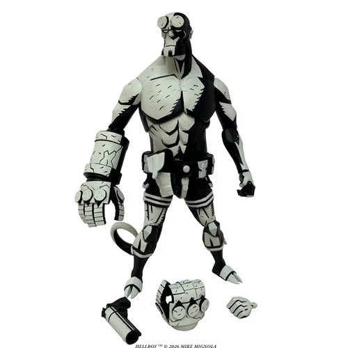 Toyshiz's tweet photo. IN STOCK NOW EXCLUSIVELY ON @entearth 

https://t.co/JqtbODtioP

@bossfightstudio BLACK &amp; WHITE HELLBOY!

Grab now if you need em.

#hellboy  #bossfight   #milemignola  #icollectatee   #toyshiz https://t.co/JLwHg1LYk1