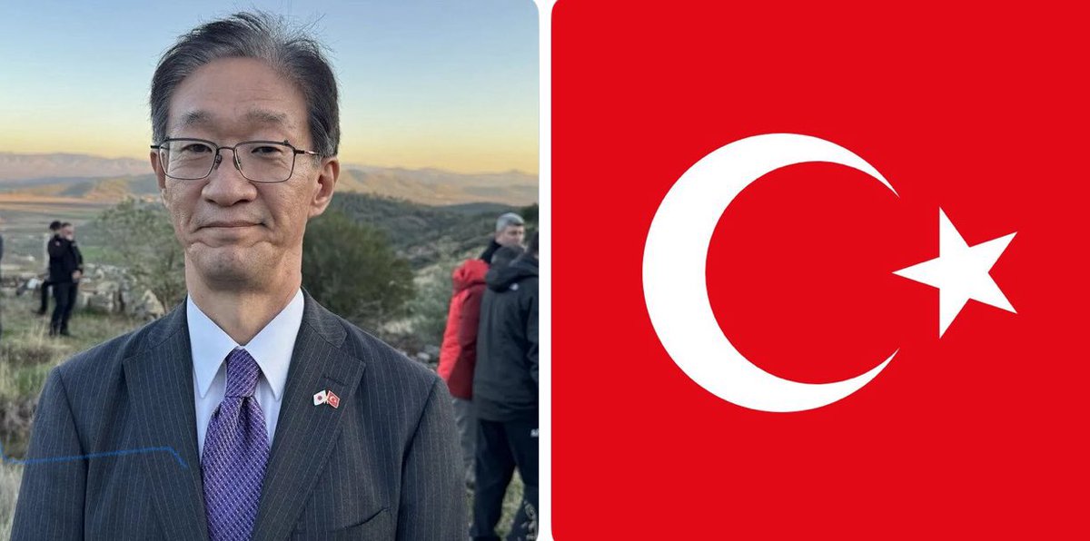 ankaragndm's tweet photo. Japonya'nın Ankara Büyükelçisi Masami:

"Japonlar Türkiye'yi çok seviyor." https://t.co/8Ir9oqK4C3
