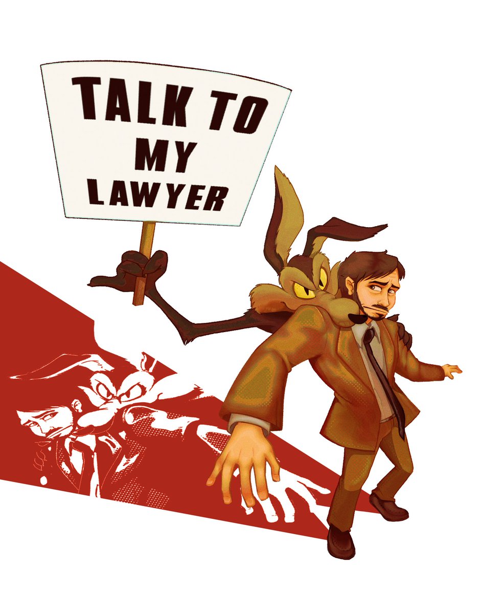 Thislittlefae's tweet photo. Lol i was dreaming #coyotevsacme #attorneycoyote https://t.co/D3gP8AfRX1