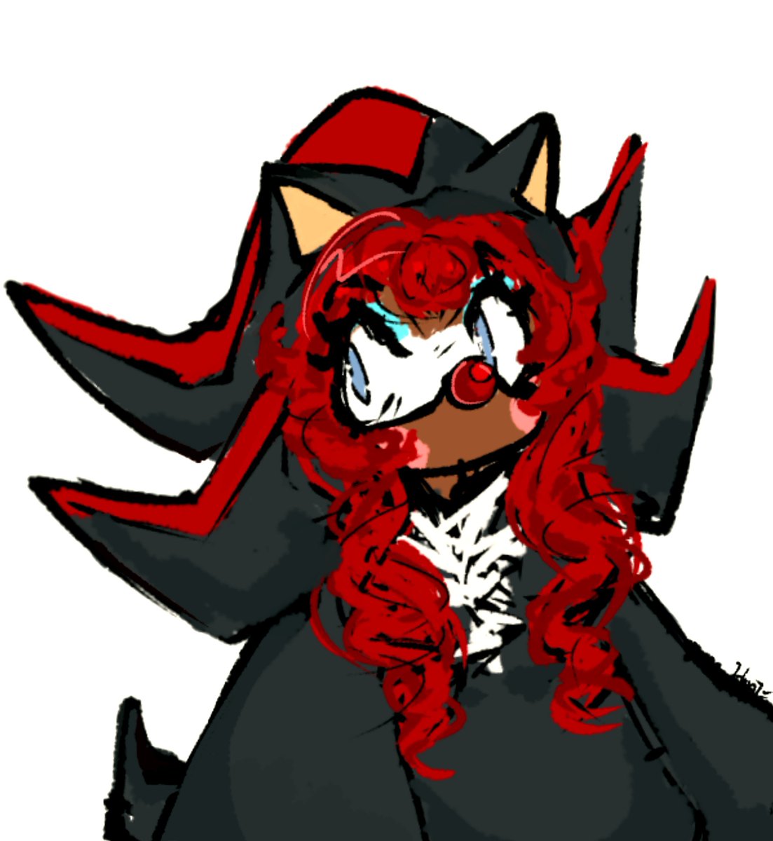 hanzeiko's tweet photo. Messy doodle cuz im ill but i thought this design was sho cute, it reminds me of my sonicfied moe i did before :p #AReGect https://t.co/Gzk19Au4x0