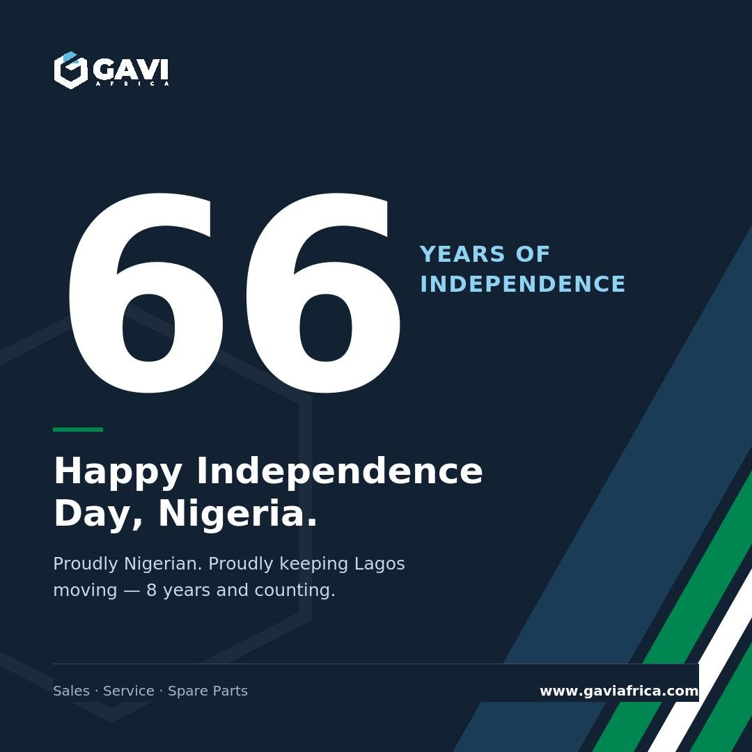 GAVIAFRICA's tweet photo. Happy Independence Day, Nigeria. https://t.co/TPFQjfxVDN