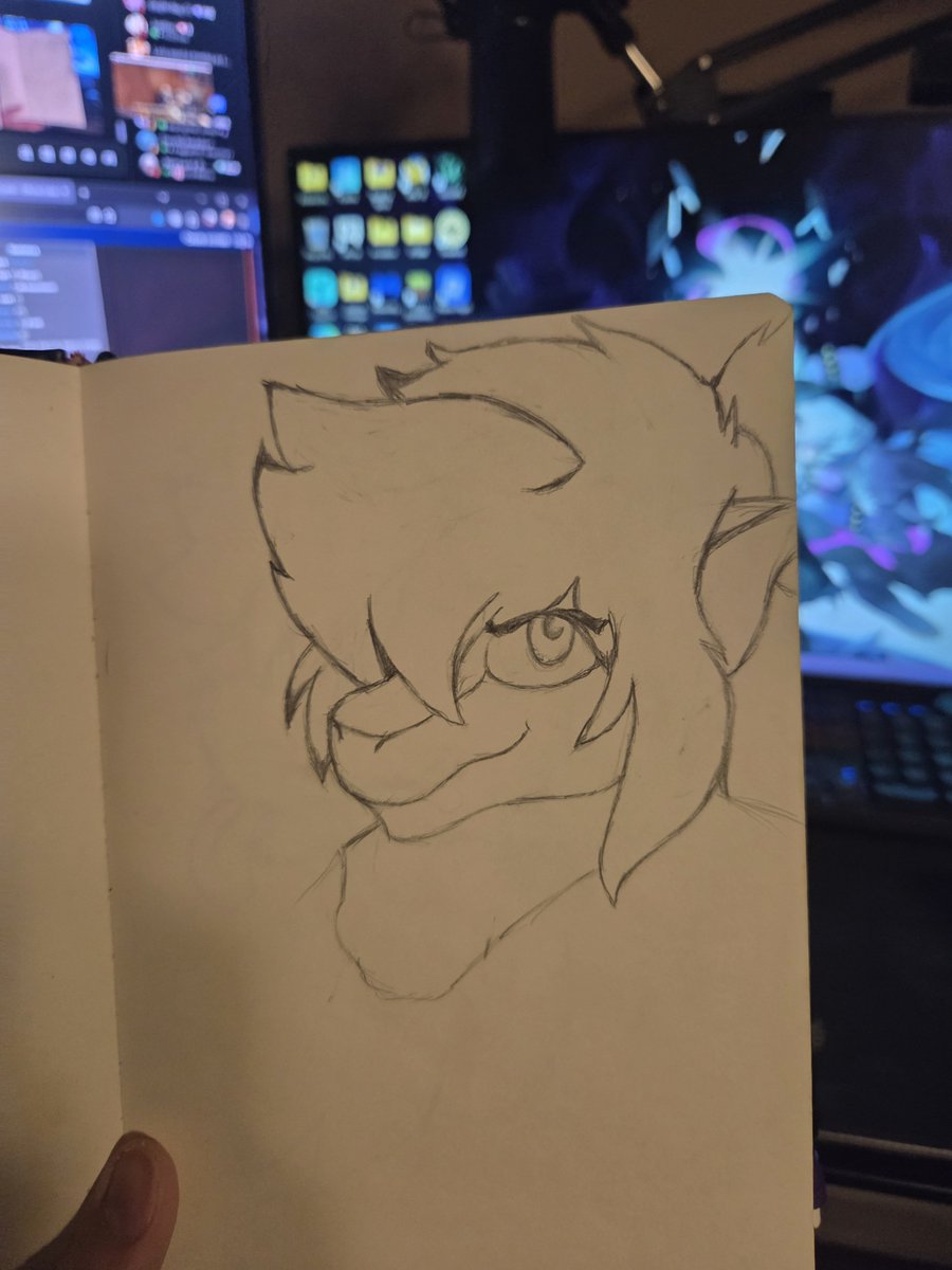 bombyshell34's tweet photo. //wierd fun fact about me.

I freehand 90% of the stuff I draw...

Idk i just kinda. Start wherever. 
And its never a consistent style either kms https://t.co/NlwhTNiWNd