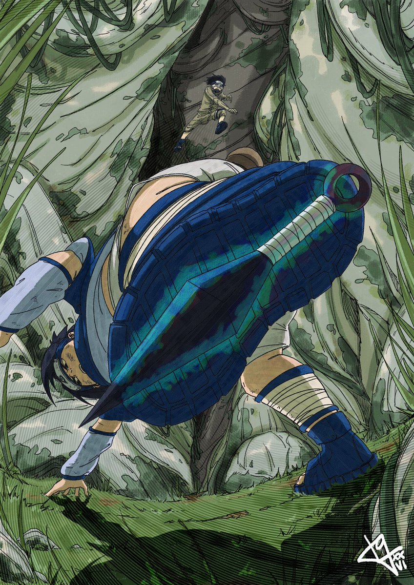jgProsper's tweet photo. Sasuke in the forest of death - Chunin Exams cont. https://t.co/qf7IPgdIUa