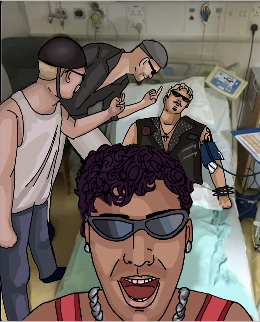 rutiio0vka's tweet photo. GUYS, WE ARE IN THE HOSPITAL WITH
FAMOUS ROCK STAR TONY
DRIPANO!!! STREAM THIS SHII EVERYWHERE AND DONT FORGET TO FOLLOW MY SOCIALS!!!
 #follow4follow #divadown #ratfuckers https://t.co/gzqfwBf65C