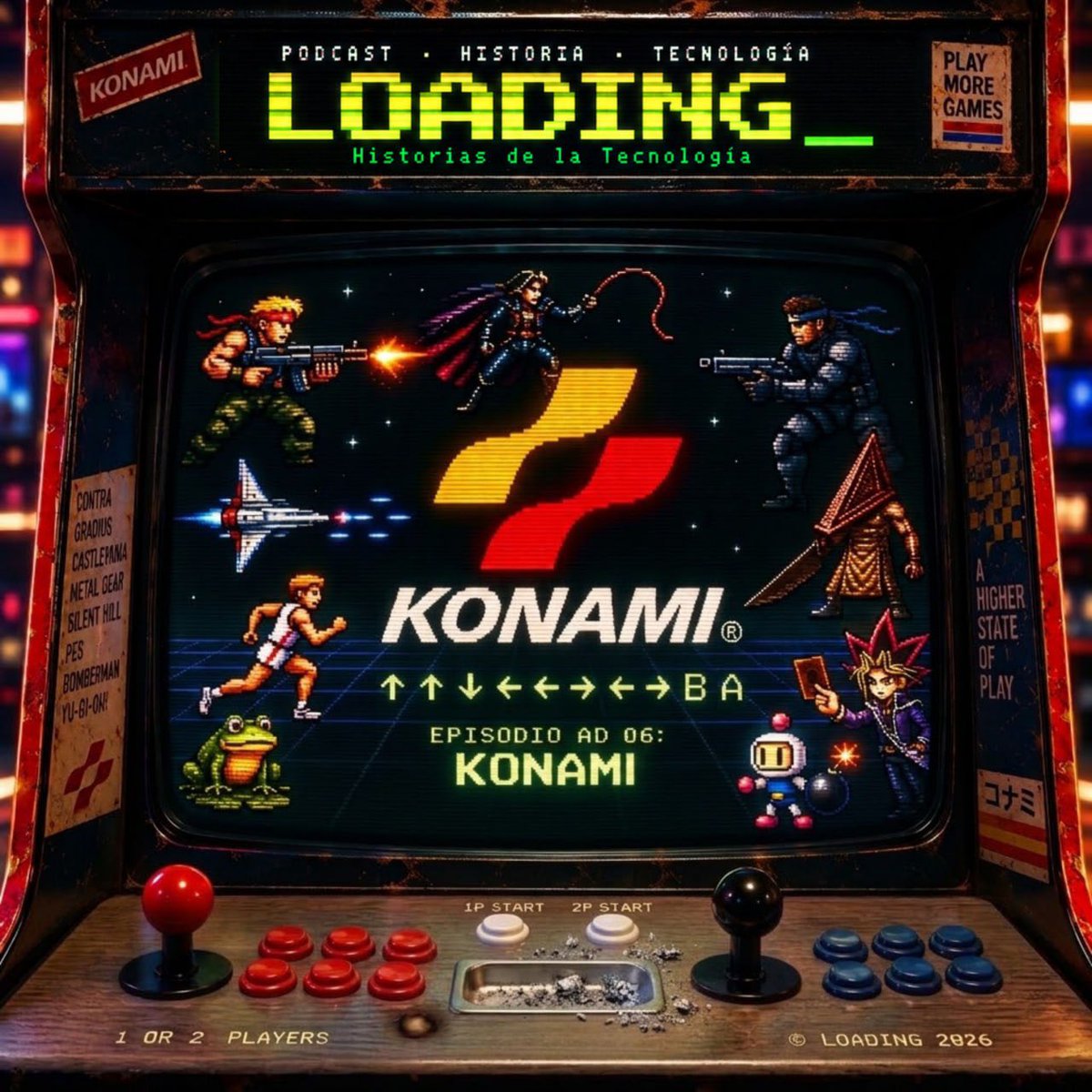 Loadinghistoria's tweet photo. Día 1/10, eso solo puede decir 2 cosas:

1: Empieza una de las épocas más bonitas del año en el emisferio norte. 

2: Nuevo episodio de LOADING: Historias de la Tecnología, episodio 06: Konami. 

Todos los enlaces en mi perfil. https://t.co/T83CZw6FQX