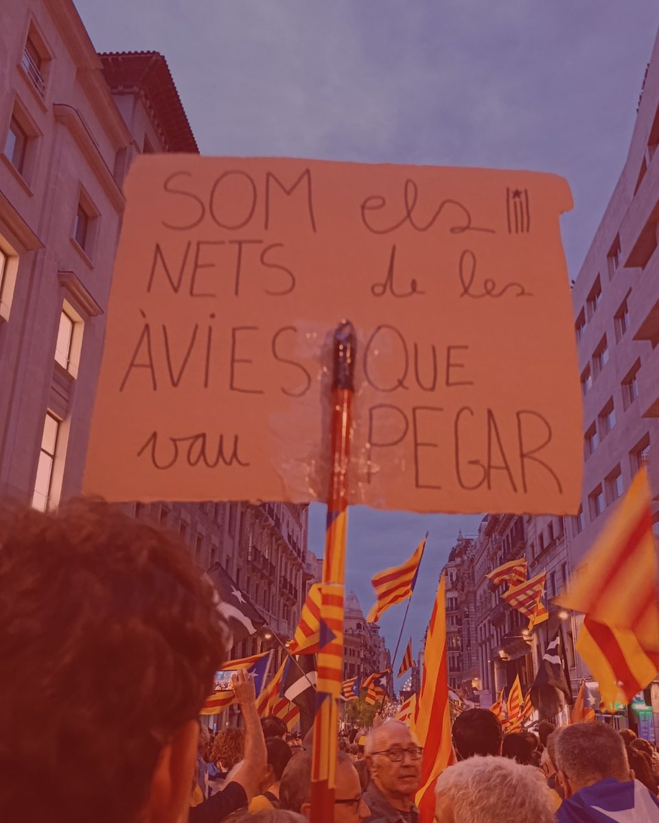 JoventRepublica's tweet photo. 🗳 L’1 d’octubre de 2017 vam fer possible el referèndum. Vam votar, vam defensar les urnes i vam plantar cara a l’Estat espanyol

💥 9 anys després, mantenim viu el compromís i continuem lluitant per la independència del nostre país. Fins a la victòria! ✊ https://t.co/GCqOUFiygw