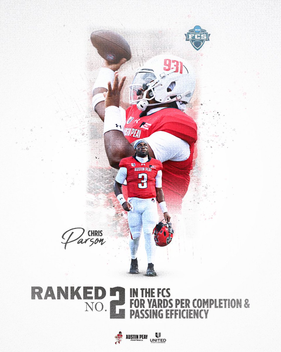 GovsFB's tweet photo. QB1 among the elite. 

#LetsGoPeay | #WeWILL https://t.co/rPmCbwhVKz