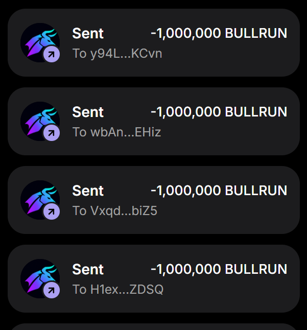 BullrunCash's tweet photo. Who's next?

Claim 1,000,000 $BULLRUN airdrop

Drop your Solana addresses.

Like &amp; retweet this post

#solana #Airdrop https://t.co/0neafXIBQr