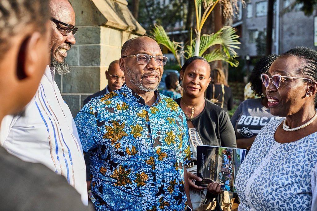 bonifacemwangi's tweet photo. Today, I joined my friend and PLP party leader Martha Karua, together with her family and friends, for the memorial service of her late father, Mwalimu Jackson Karua.

We celebrated his life. His legacy will live on through the family he raised and the many lives he touched.
Rest in peace, Mwalimu Karua.
