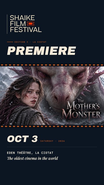 mythrastudio's tweet photo. More than 130 years after the birth of cinema, filmmaking is changing again.
AI is giving individual creators the tools to build entire worlds and tell stories at a scale once reserved for major studios.
This Saturday: The Mother’s Monster at Eden Thé��tre.
#ShaikeFilmFestival https://t.co/dGUrGlSHmw