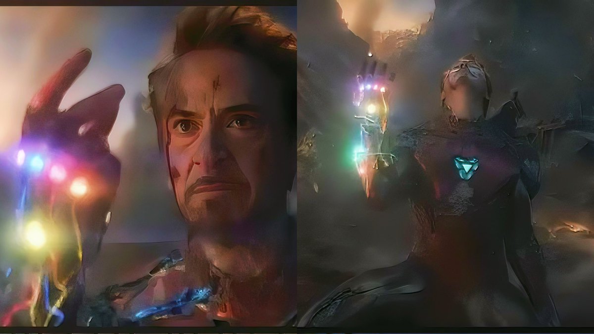 wickedbiggie's tweet photo. From a strict comic-accuracy standpoint, would a vibranium-weave suit have given Tony Stark the durability needed to survive wielding the Infinity Stones? https://t.co/8ulKrI5wJF
