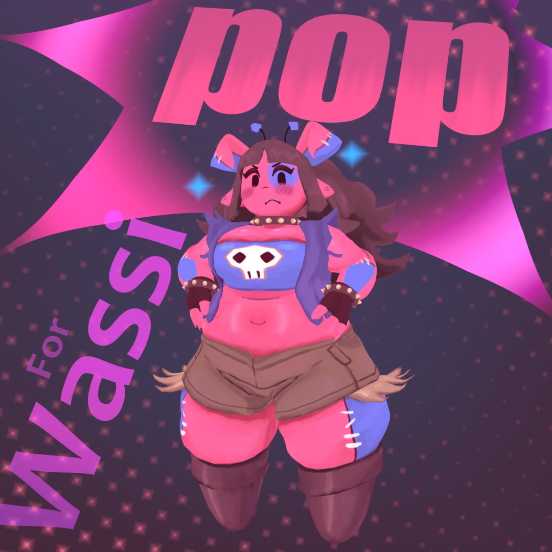Redro3d's tweet photo. Commission i did for @msbwasskit
I had fun making it, thank you so much! https://t.co/l1fRWuzIgu