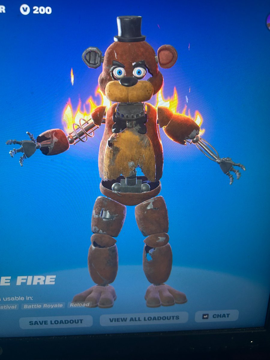 RookiGuess's tweet photo. The ignited animatronics or smthn idk I didn’t read the book https://t.co/LoZYk5g8cr