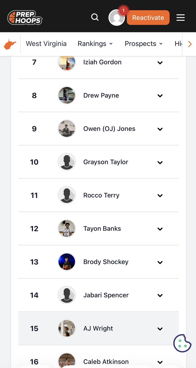 BrodyShockey's tweet photo. Thankful for my ranking, looking forward to helping our team have a great season and achieve our team goals. 
@PrepHoops_WV https://t.co/XPTIqFiVoL