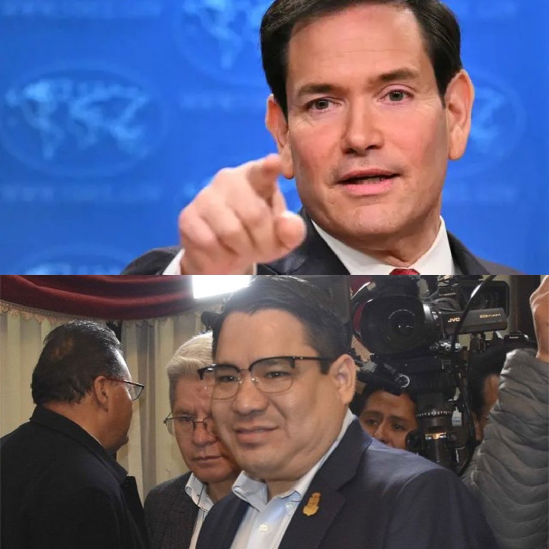 eduardomenoni's tweet photo. 🇺🇸🇧🇴🚨 Dos días después de que el Secretario de Estado, Marco Rubio le revocara la visa al Fiscal General de Bolivia, Roger Mariaca, el exfiscal ha sido DETENIDO en bolivia por presunto lavado de dinero y tráfico de drogas. https://t.co/hlL4liKlqQ