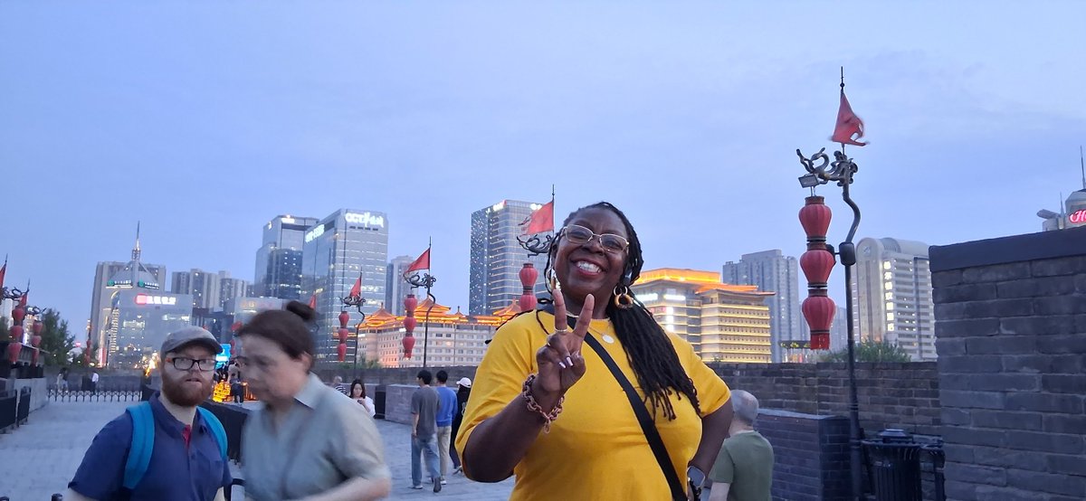 luqmannation1's tweet photo. Pan-African, anti-imperialist, internationalist RED SALUTE to the People's Republic of China on the anniversary of its founding. I am so glad I went to see for myself. https://t.co/asKbFrIPnD