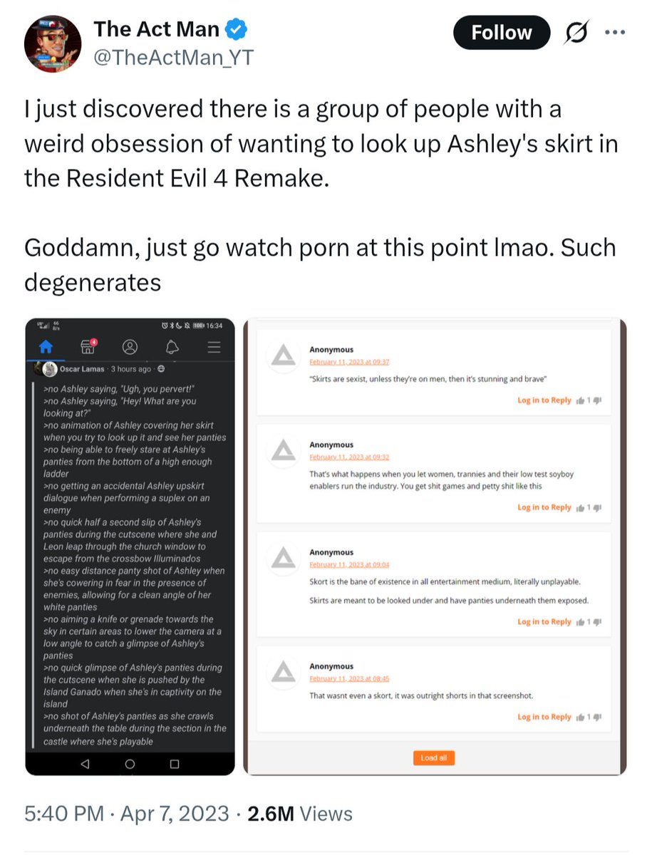 Marierosebanana's tweet photo. This just goes to show that if you countersignal panty shots, you're probably a creep. https://t.co/fN9L9thO8A