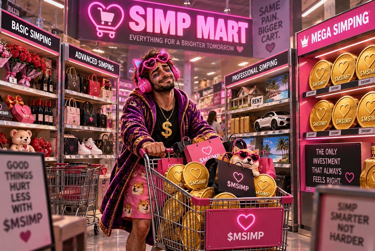 Sadenhunts's tweet photo. @RobinhoodCrypto 24/7 the Mega Simp is active and SIMPIN no matter the hour @Msimptoken

$MSIMP https://t.co/UqAydBJPig