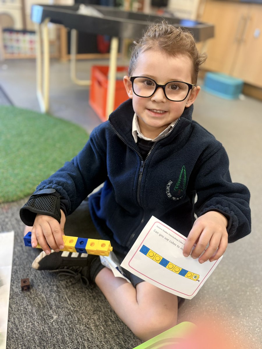 InchturePrimary's tweet photo. P1 have been learning about pattern as an order that is repeated #TeamInchture https://t.co/YRtdMqZsbC