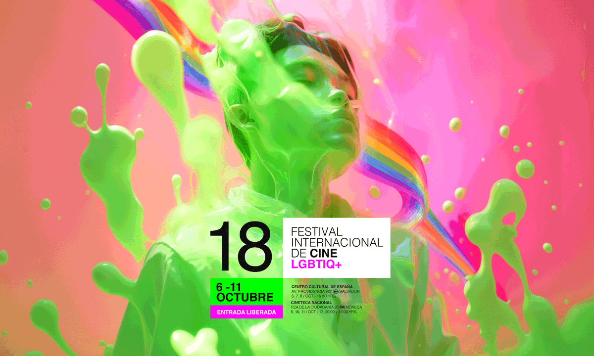 Gabrielgtzg's tweet photo. Está por iniciar la edición 18 del Festival internacional de cine LGBTIQ+ de Chile 🇨🇱

36 películas 🎞️🏳️‍🌈🏳️‍⚧️ de 14 países

“Adiós, amor”, ópera prima de Indra Villaseñor Amador es la única película de México que participa en esa edición que organiza @Movilh   
#Cine #LGBTQ+ https://t.co/pDOn82gQEj