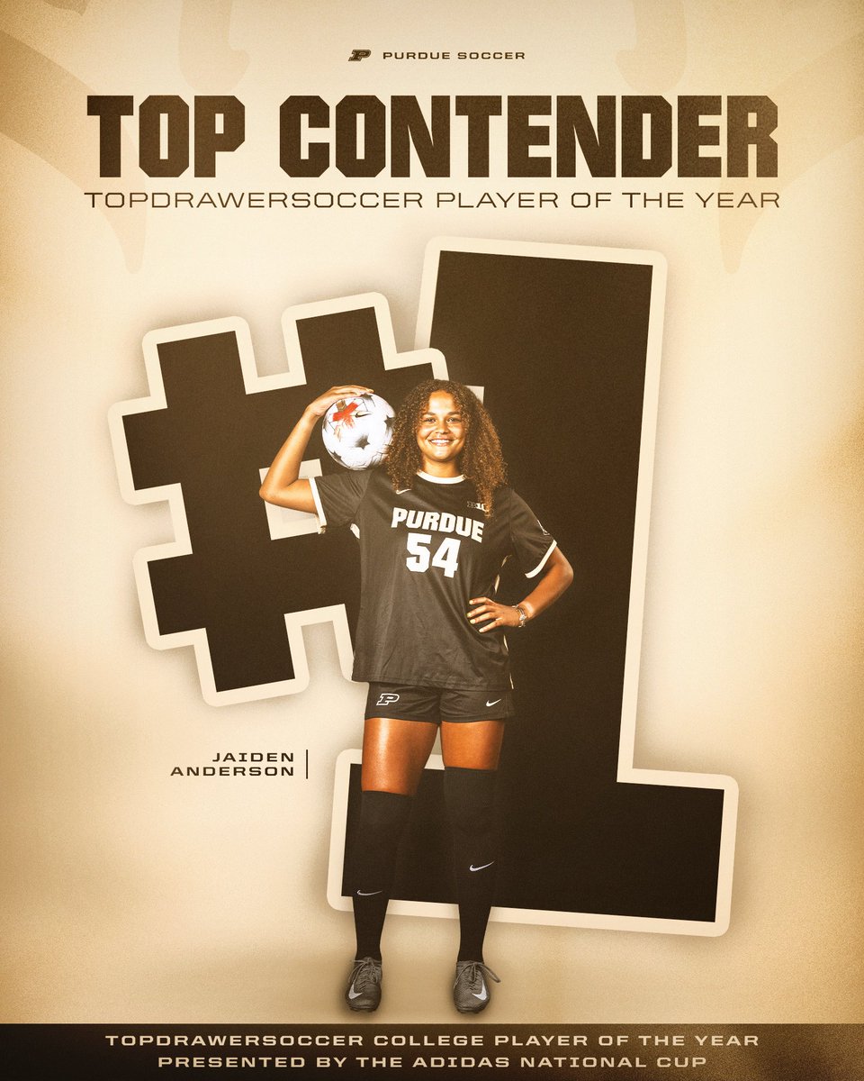 PurdueSoccer's tweet photo. One to watch 👀

#BoilerUp🚂 https://t.co/k9zCfTqLDx