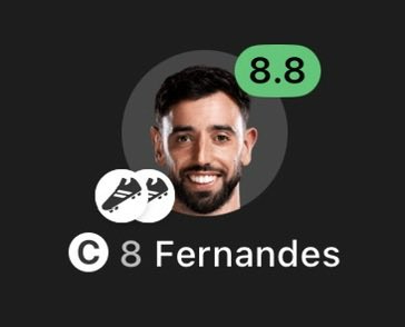 UTDTrey's tweet photo. Bruno Fernandes is playing like last season tonight 

His best performance this season bro https://t.co/ZX4XodBnZ2