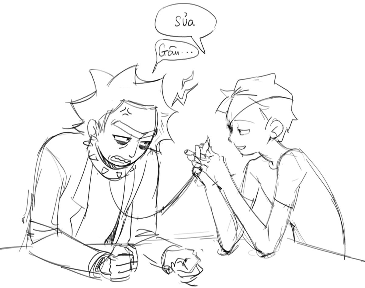 hst_sly69's tweet photo. Evil sketches https://t.co/QRMRwKC4Kq
