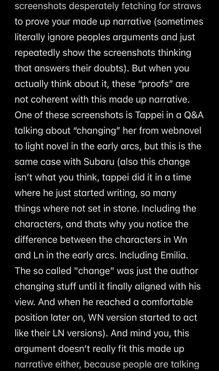 Kingoid_'s tweet photo. My personal rambling on a specific narrative being spun on Emilia for years now: https://t.co/VNv67hPdY1